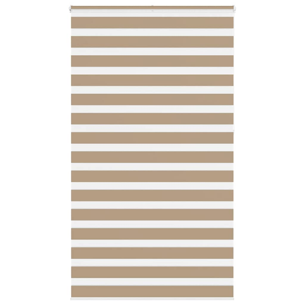 Zebra Blind Sand Brown 125x230 cm Fabric Width 120.9 cm Polyester