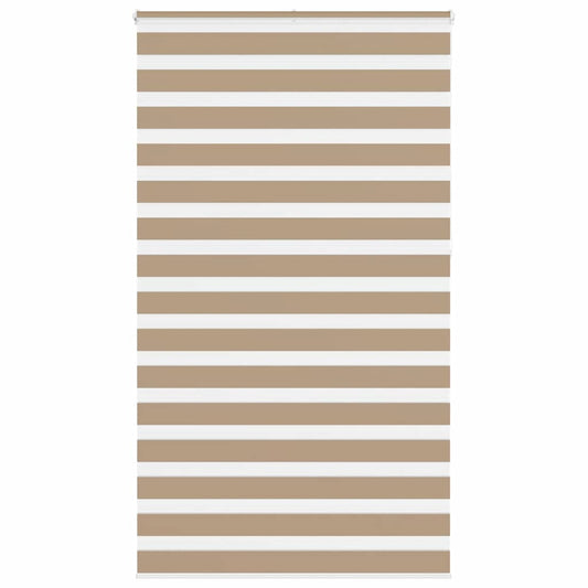Zebra Blind Sand Brown 135x230 cm Fabric Width 130.9 cm Polyester