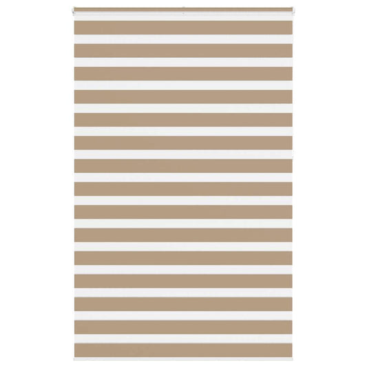 Zebra Blind Sand Brown 140x230 cm Fabric Width 135.9 cm Polyester