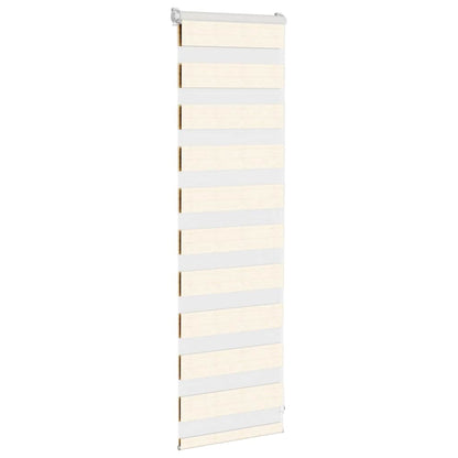 Zebra Blind Marble Beige 45x100 cm Fabric Width 40.9 cm Polyester