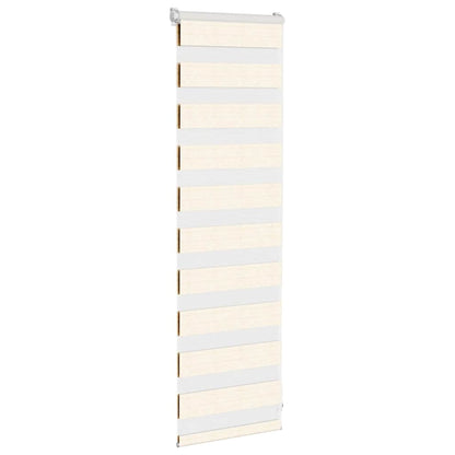 Zebra Blind Marble Beige 50x100 cm Fabric Width 45.9 cm Polyester