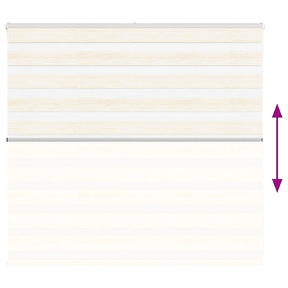 Zebra Blind Marble Beige 155x100 cm Fabric Width 150.9 cm Polyester