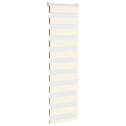 Zebra Blind Marble Beige 40x150 cm Fabric Width 35.9 cm Polyester