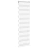 Zebra Blind White 40x100 cm Fabric Width 35.9 cm Polyester