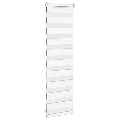 Zebra Blind White 45x100 cm Fabric Width 40.9 cm Polyester