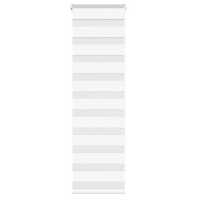 Zebra Blind White 50x100 cm Fabric Width 45.9 cm Polyester