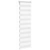 Zebra Blind White 50x100 cm Fabric Width 45.9 cm Polyester