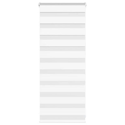 Zebra Blind White 60x100 cm Fabric Width 55.9 cm Polyester