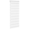 Zebra Blind White 60x100 cm Fabric Width 55.9 cm Polyester