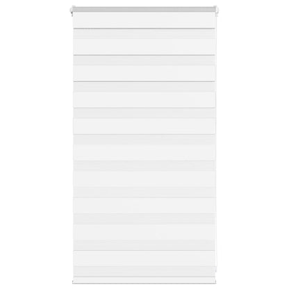 Zebra Blind White 80x100 cm Fabric Width 75.9 cm Polyester