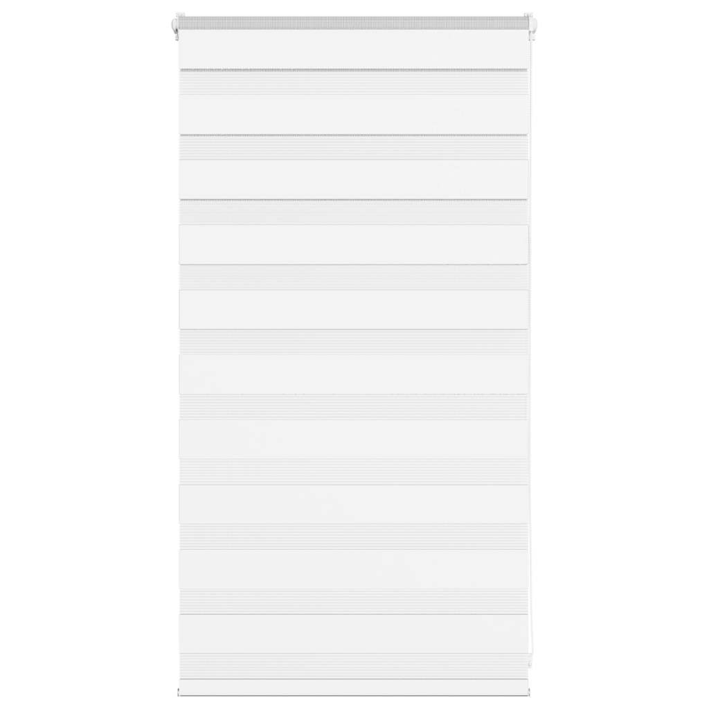 Zebra Blind White 85x100 cm Fabric Width 80.9 cm Polyester