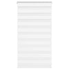 Zebra Blind White 85x100 cm Fabric Width 80.9 cm Polyester