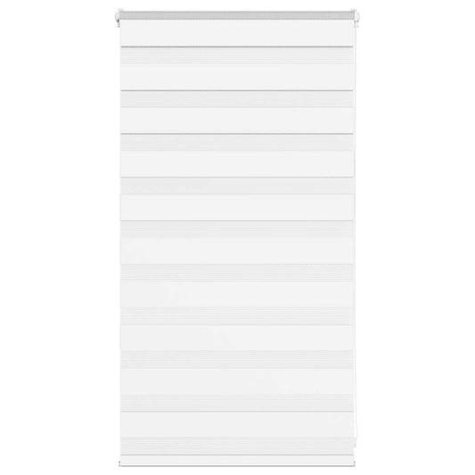 Zebra Blind White 90x100 cm Fabric Width 85.9 cm Polyester