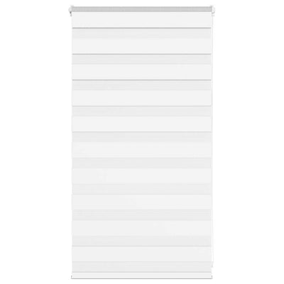 Zebra Blind White 90x100 cm Fabric Width 85.9 cm Polyester