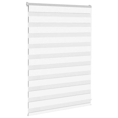 Zebra Blind White 95x100 cm Fabric Width 90.9 cm Polyester