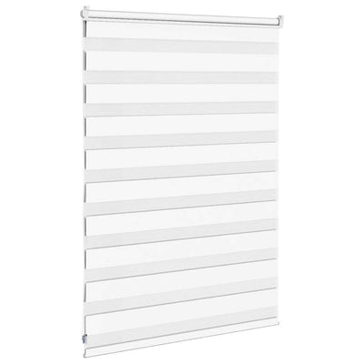 Zebra Blind White 95x100 cm Fabric Width 90.9 cm Polyester