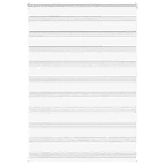 Zebra Blind White 105x100 cm Fabric Width 100.9 cm Polyester