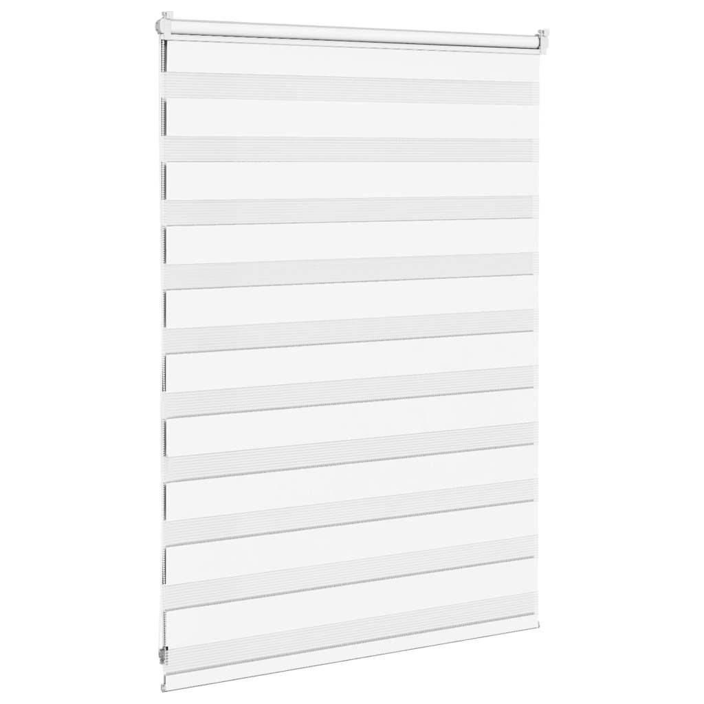 Zebra Blind White 110x100 cm Fabric Width 105.9 cm Polyester