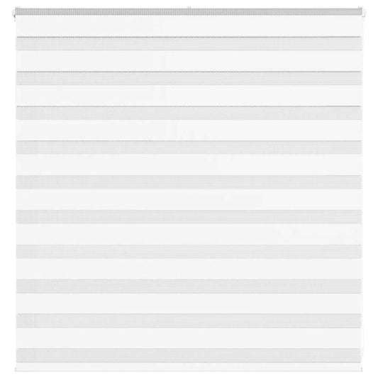 Zebra Blind White 150x100 cm Fabric Width 145.9 cm Polyester