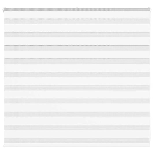 Zebra Blind White 155x100 cm Fabric Width 150.9 cm Polyester
