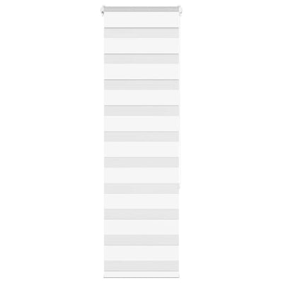Zebra Blind White 40x150 cm Fabric Width 35.9 cm Polyester