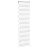 Zebra Blind White 40x150 cm Fabric Width 35.9 cm Polyester