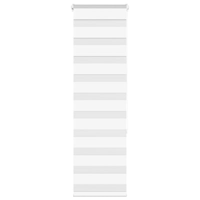 Zebra Blind White 50x150 cm Fabric Width 45.9 cm Polyester