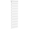 Zebra Blind White 50x150 cm Fabric Width 45.9 cm Polyester
