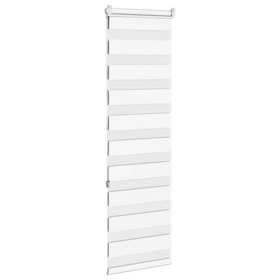 Zebra Blind White 50x150 cm Fabric Width 45.9 cm Polyester