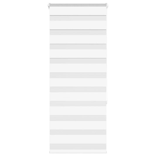 Zebra Blind White 55x150 cm Fabric Width 50.9 cm Polyester