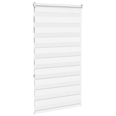 Zebra Blind White 70x150 cm Fabric Width 65.9 cm Polyester