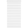 Zebra Blind White 75x150 cm Fabric Width 70.9 cm Polyester