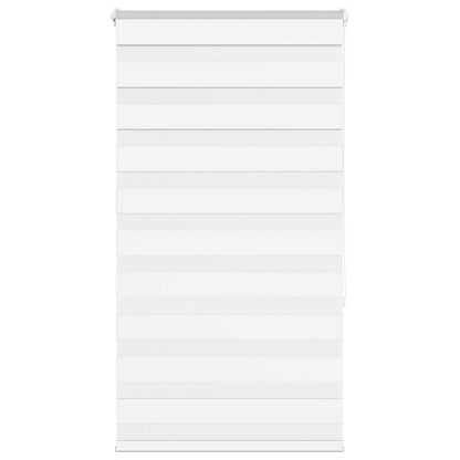 Zebra Blind White 80x150 cm Fabric Width 75.9 cm Polyester