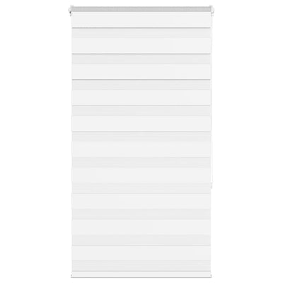 Zebra Blind White 90x150 cm Fabric Width 85.9 cm Polyester