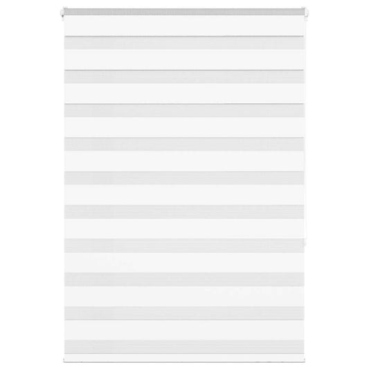 Zebra Blind White 100x150 cm Fabric Width 95.9 cm Polyester