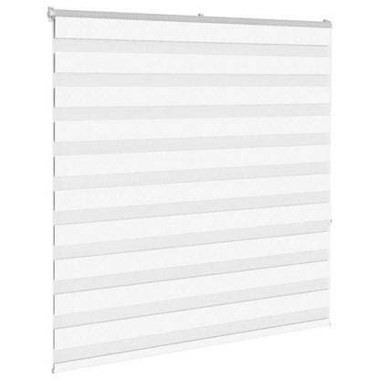 Zebra Blind White 150x150 cm Fabric Width 145.9 cm Polyester