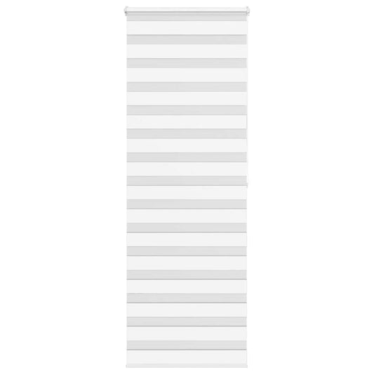 Zebra Blind White 90x200 cm Fabric Width 85.9 cm Polyester