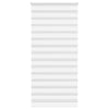 Zebra Blind White 95x200 cm Fabric Width 90.9 cm Polyester