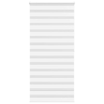 Zebra Blind White 95x200 cm Fabric Width 90.9 cm Polyester