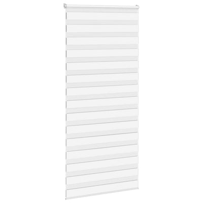Zebra Blind White 95x200 cm Fabric Width 90.9 cm Polyester