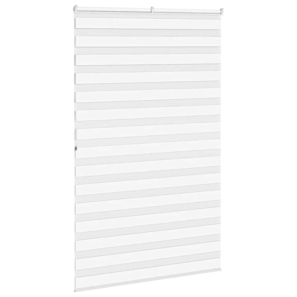 Zebra Blind White 140x200 cm Fabric Width 135.9 cm Polyester