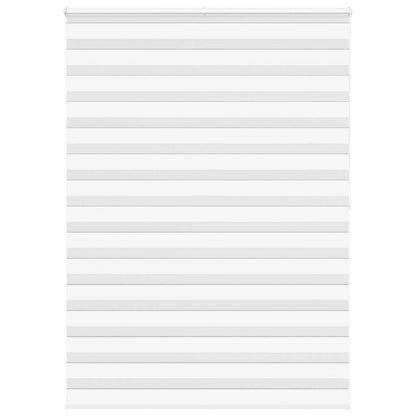 Zebra Blind White 155x200 cm Fabric Width 150.9 cm Polyester