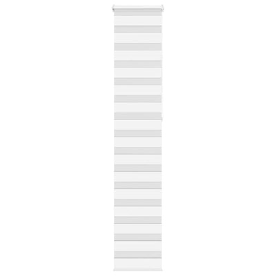 Zebra Blind White 40x230 cm Fabric Width 35.9 cm Polyester