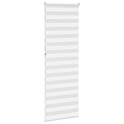 Zebra Blind White 80x230 cm Fabric Width 75.9 cm Polyester