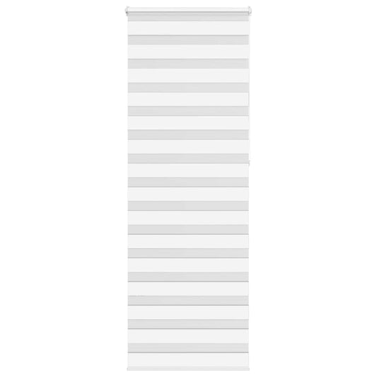 Zebra Blind White 85x230 cm Fabric Width 80.9 cm Polyester