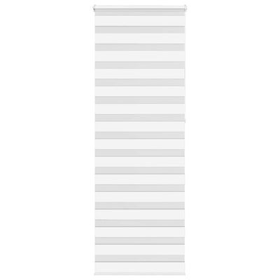 Zebra Blind White 85x230 cm Fabric Width 80.9 cm Polyester