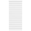 Zebra Blind White 95x230 cm Fabric Width 90.9 cm Polyester