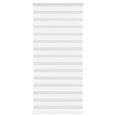 Zebra Blind White 95x230 cm Fabric Width 90.9 cm Polyester