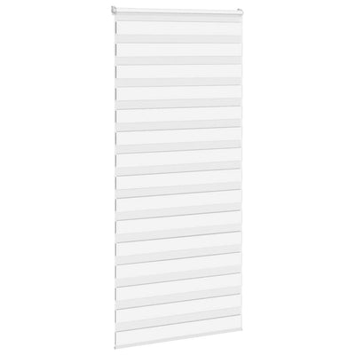 Zebra Blind White 95x230 cm Fabric Width 90.9 cm Polyester