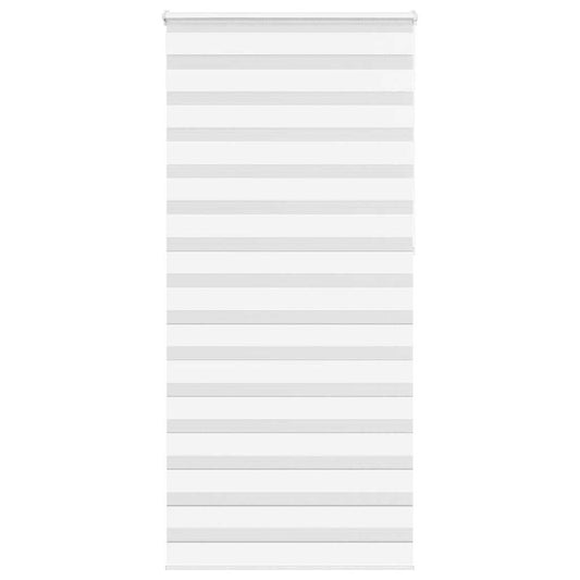 Zebra Blind White 100x230 cm Fabric Width 95.9 cm Polyester